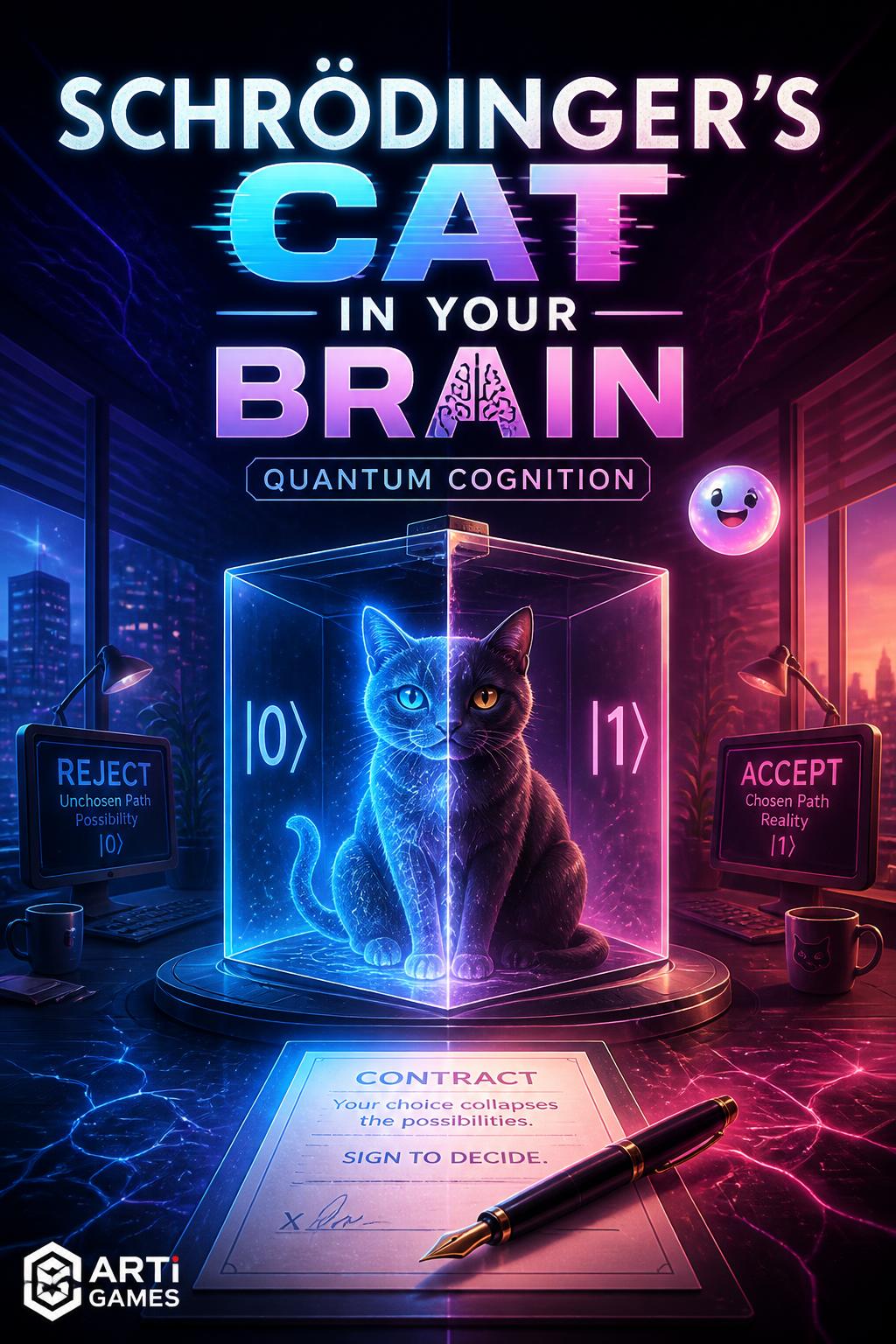 Schrödinger's cat in your brain