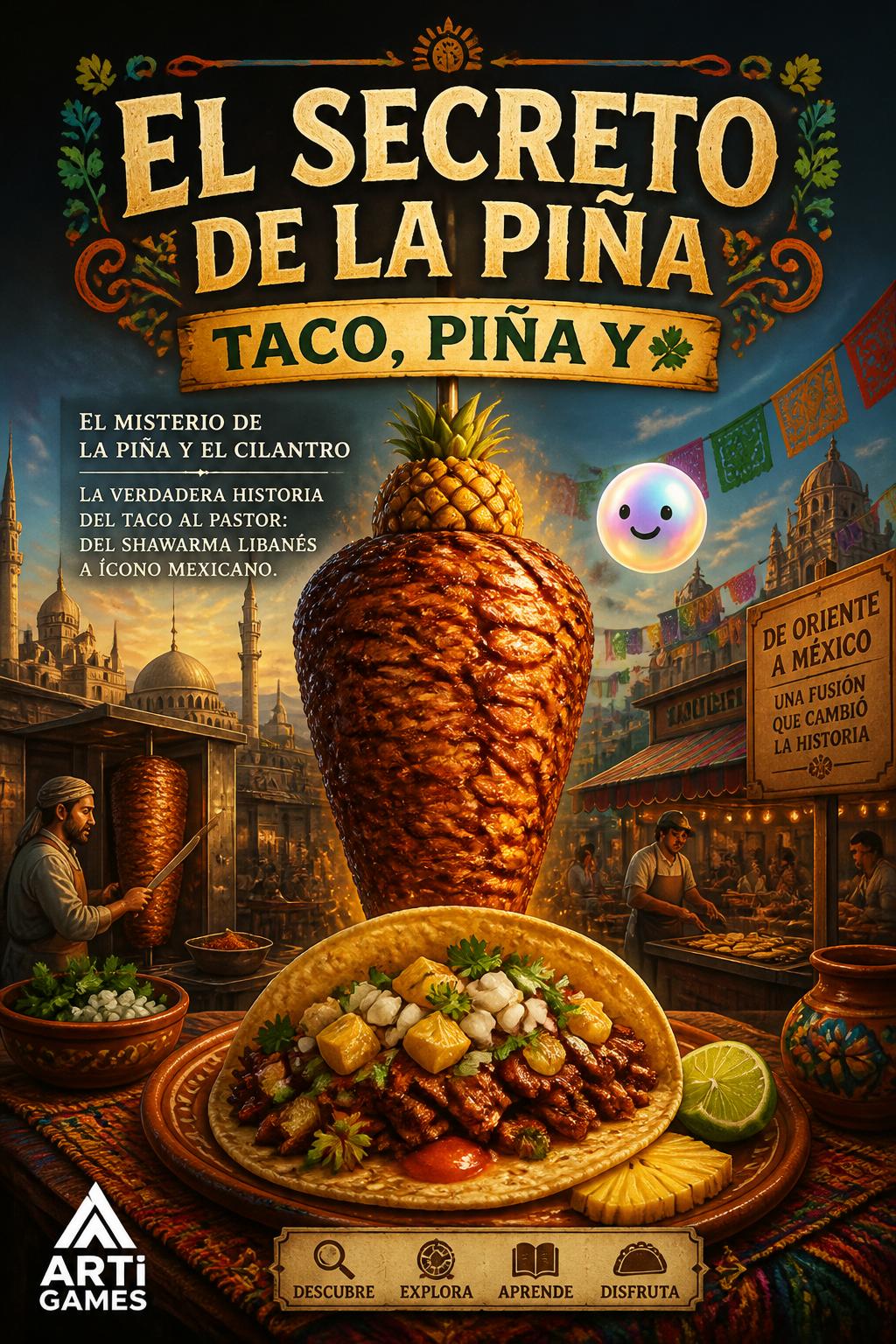 El Secreto de la Piña (4 words)
        *   Taco, Piña y