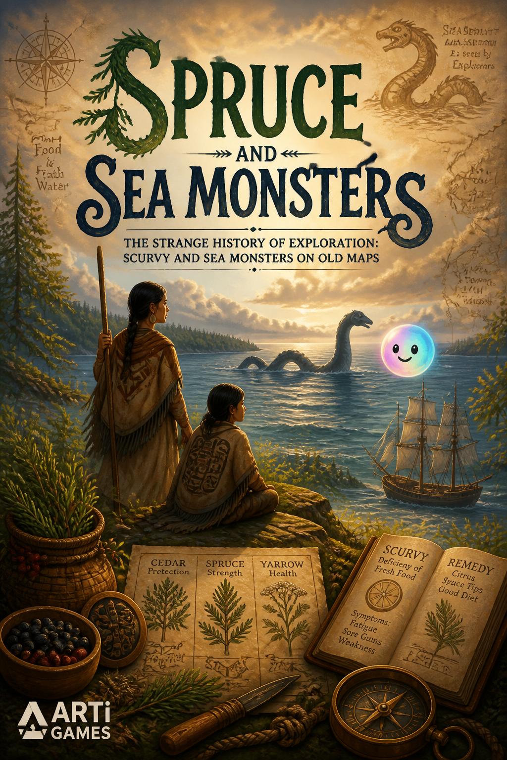 Spruce and Sea Monsters