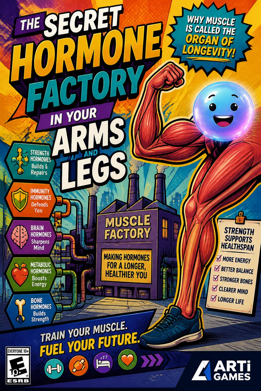 The secret hormone factory in your arms and legs