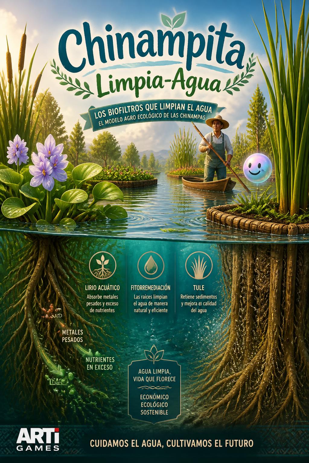 Chinampita Limpia-Agua
