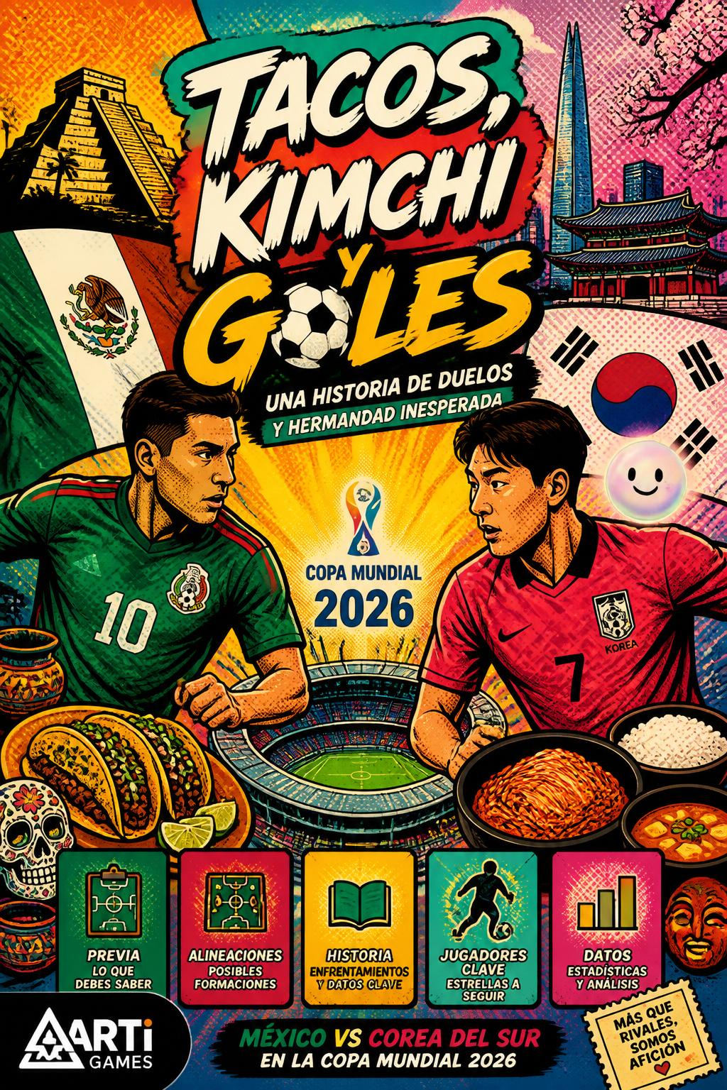 Tacos, Kimchi y Goles