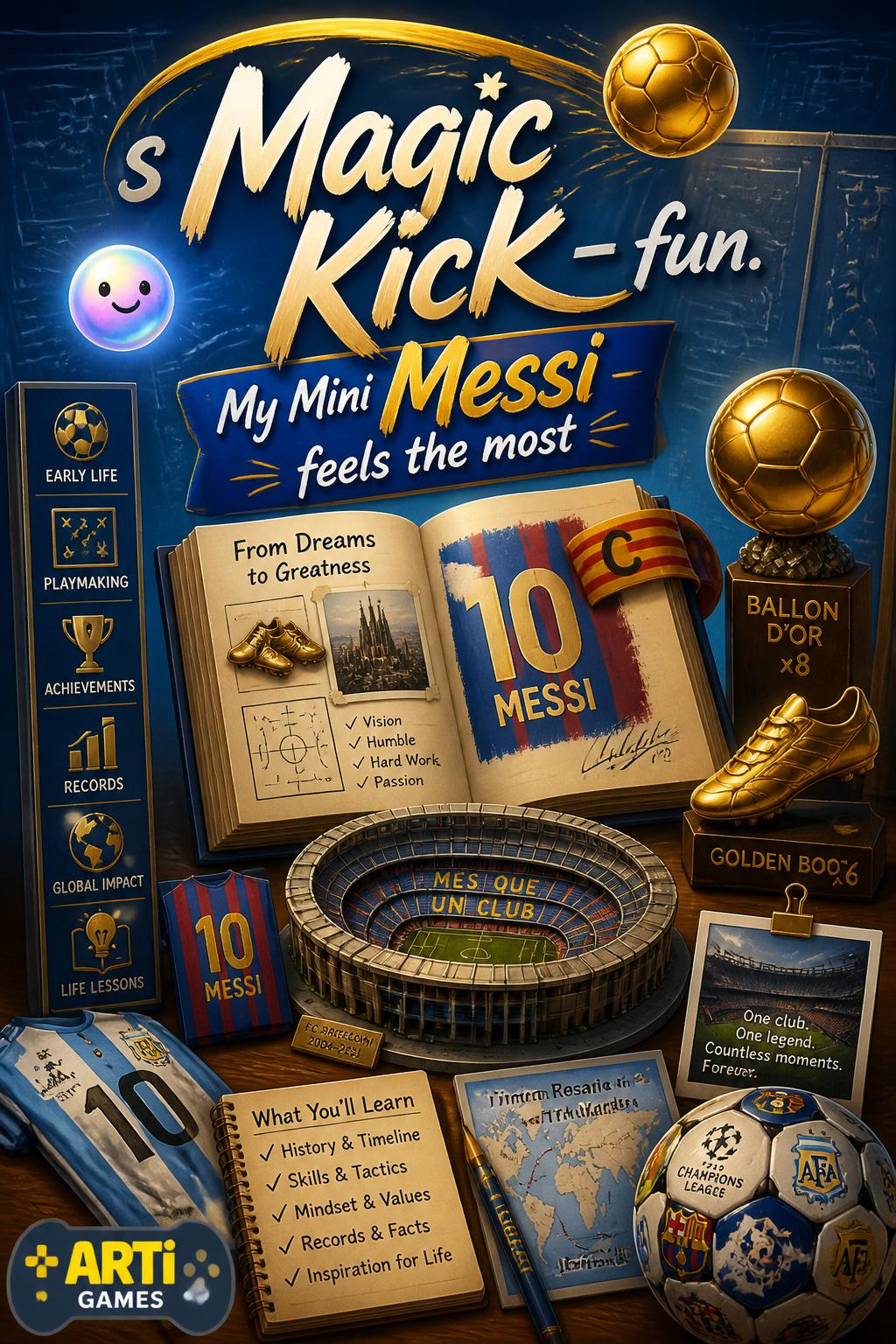 s Magic Kick - fun.
    *   My Mini Messi feels the most