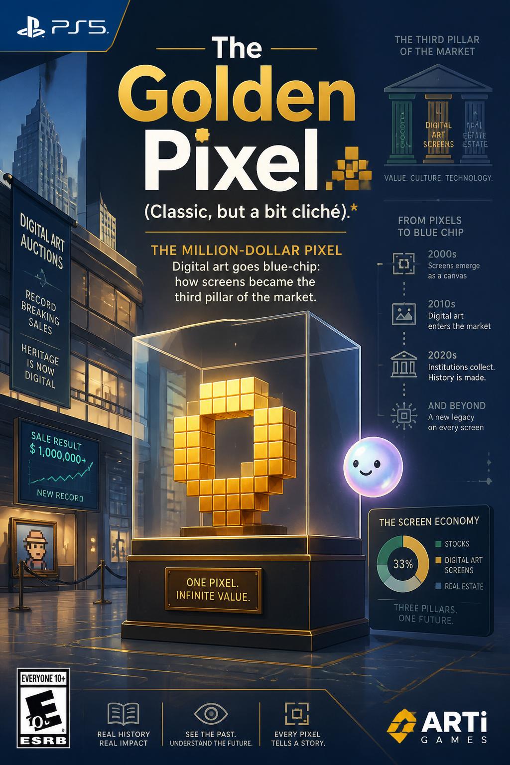 The Golden Pixel (Classic, but a bit cliché).
*