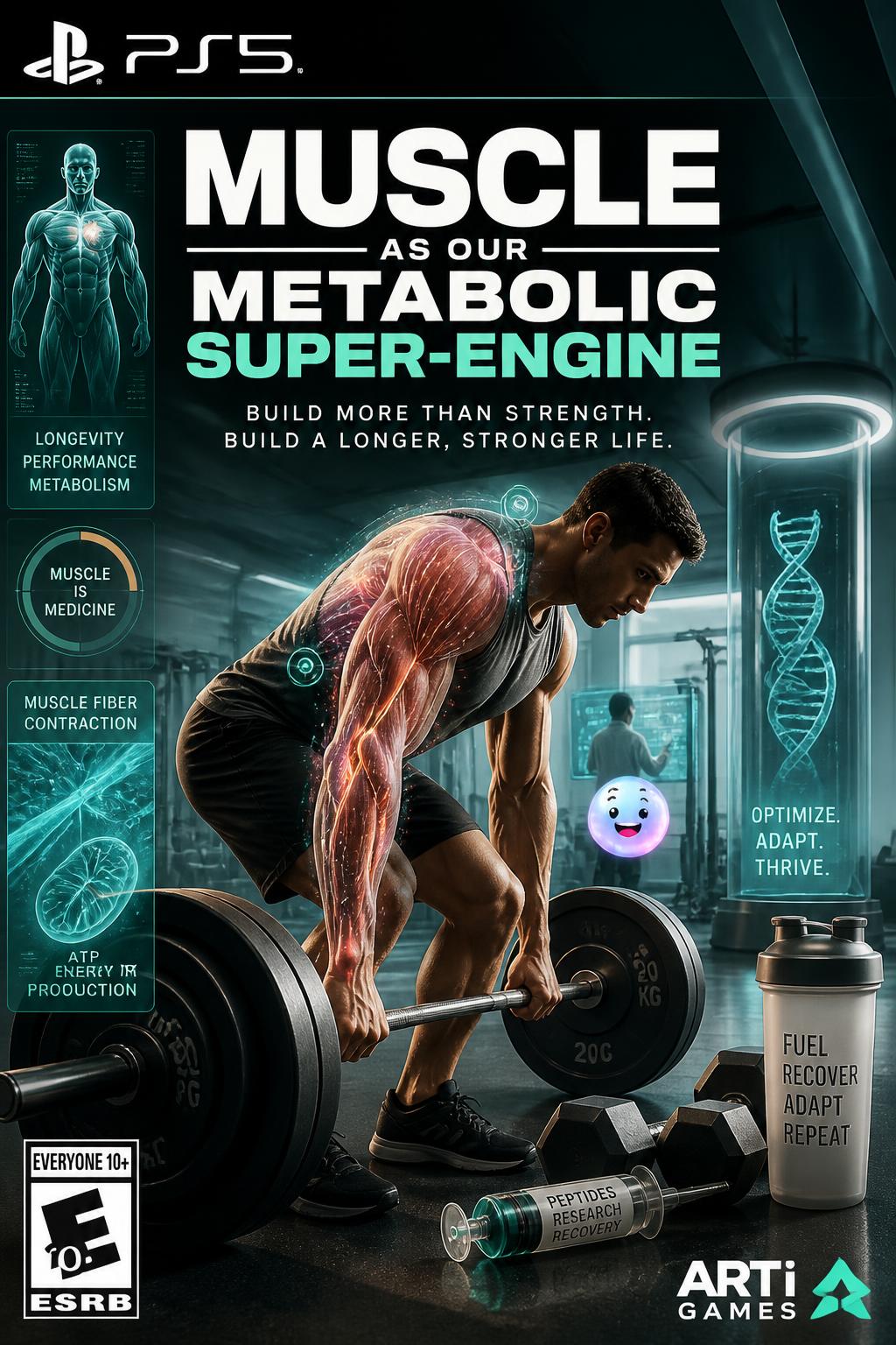 Muscle as our metabolic super-engine