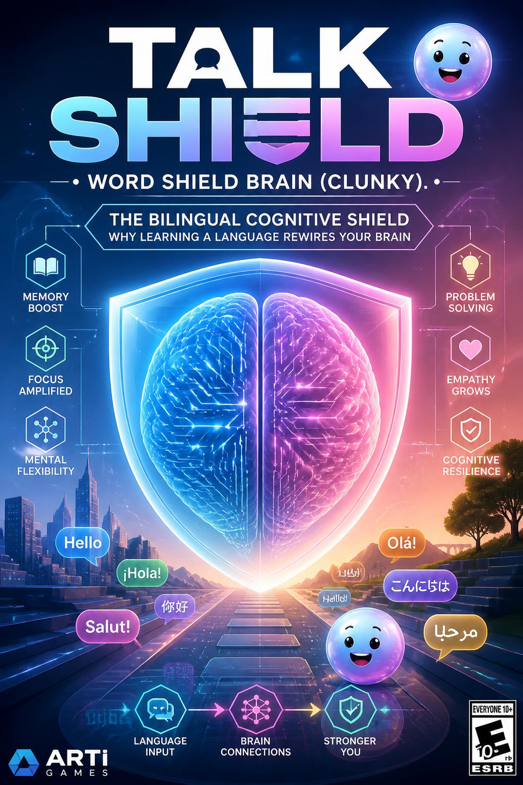 Talk Shield
*   Word Shield Brain (clunky).
    *   