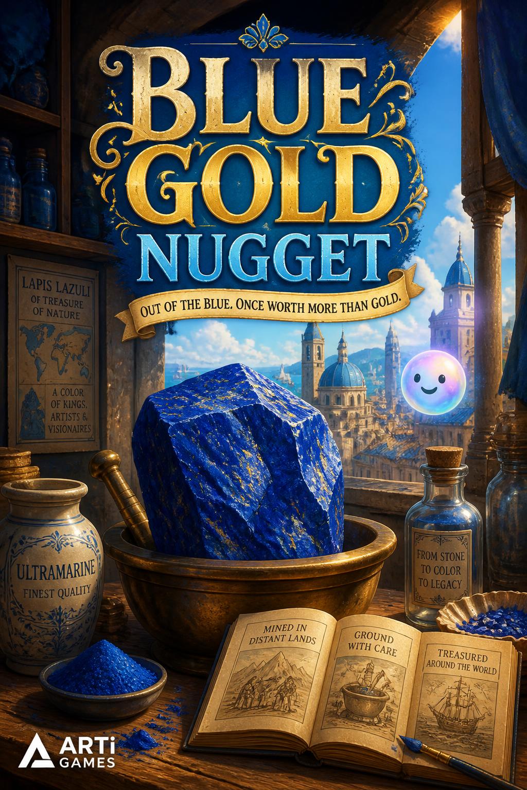 Blue Gold Nugget