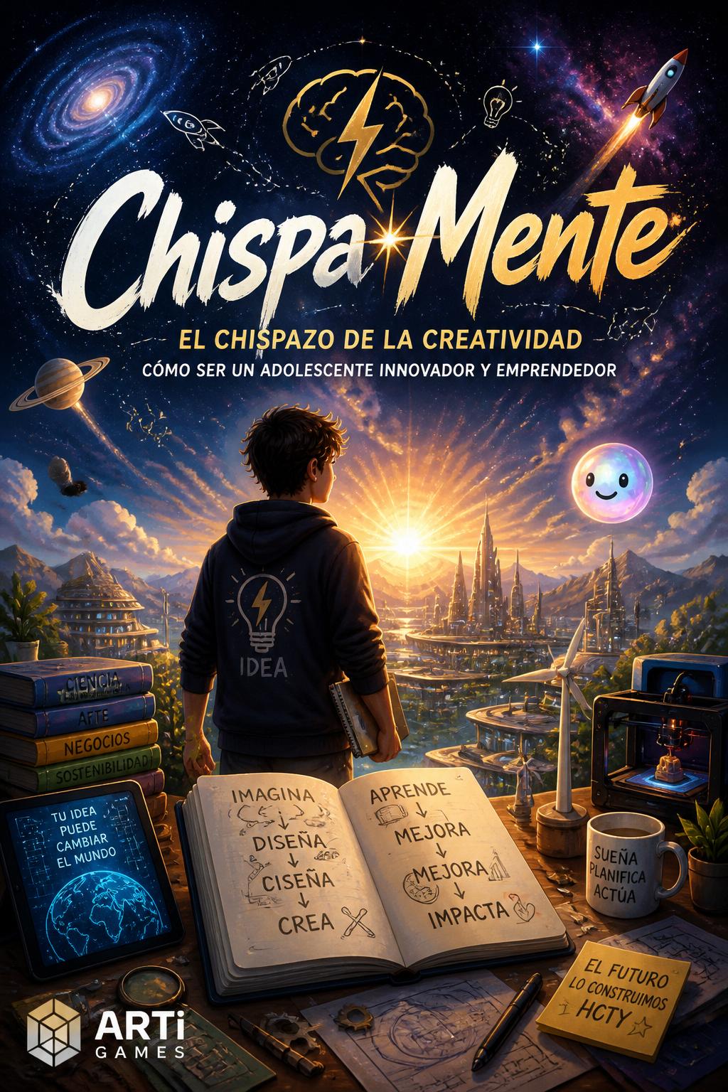 Chispa-Mente* (One word/hyphenated) -> *Ch