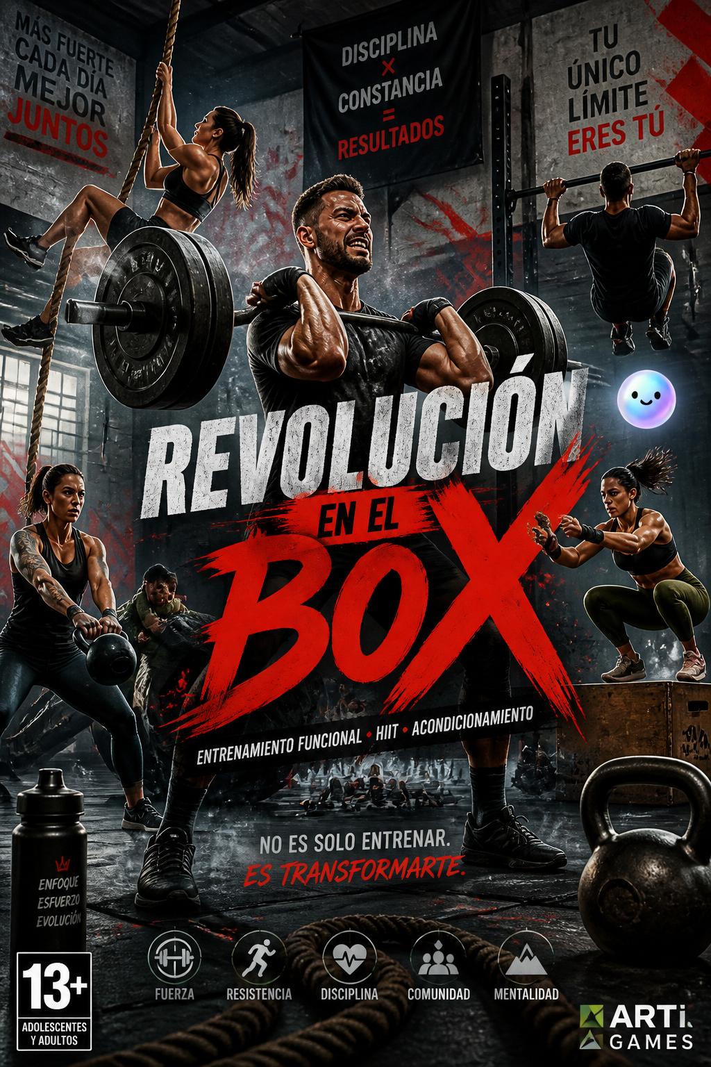 *Revolución en el Box* (Revolution in the Box/Gym). Box is