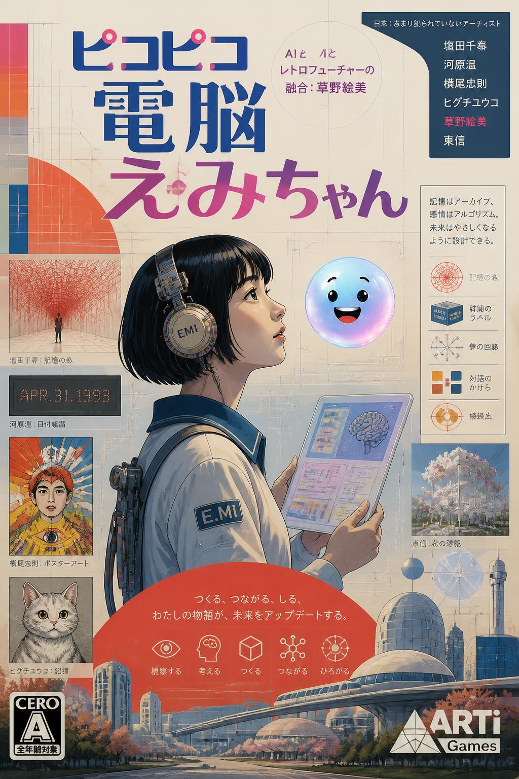 ピコピコ電脳えみちゃん