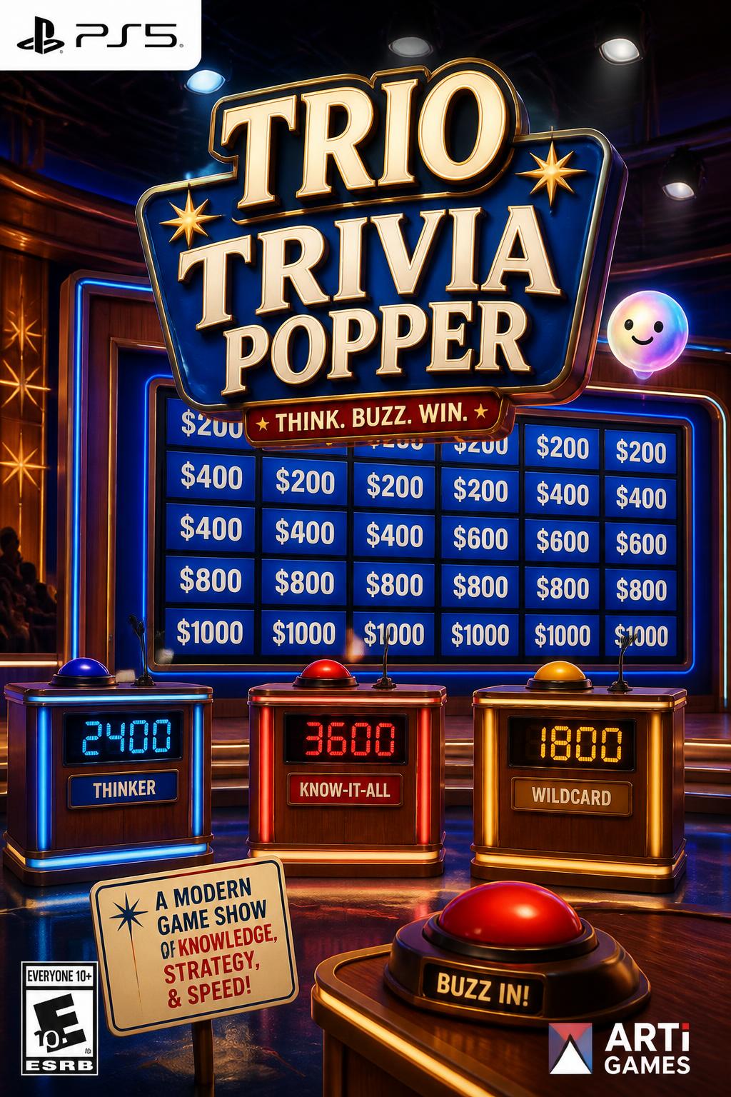 Trio Trivia Popper