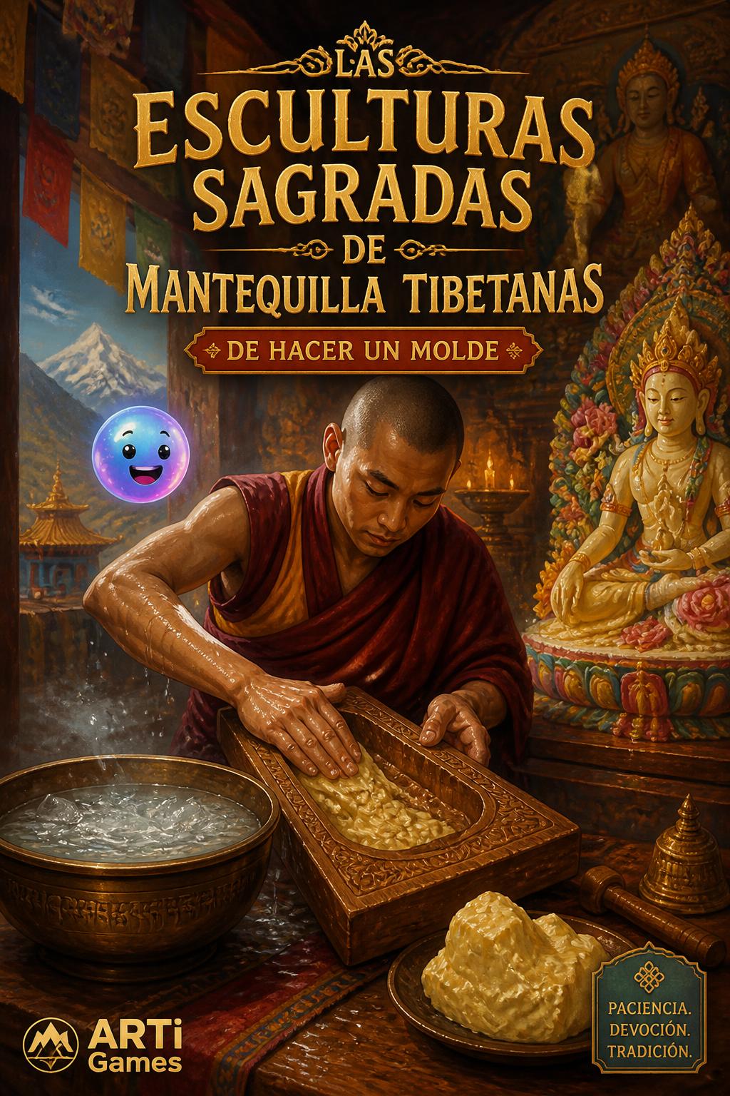 Las esculturas sagradas de mantequilla tibetanas