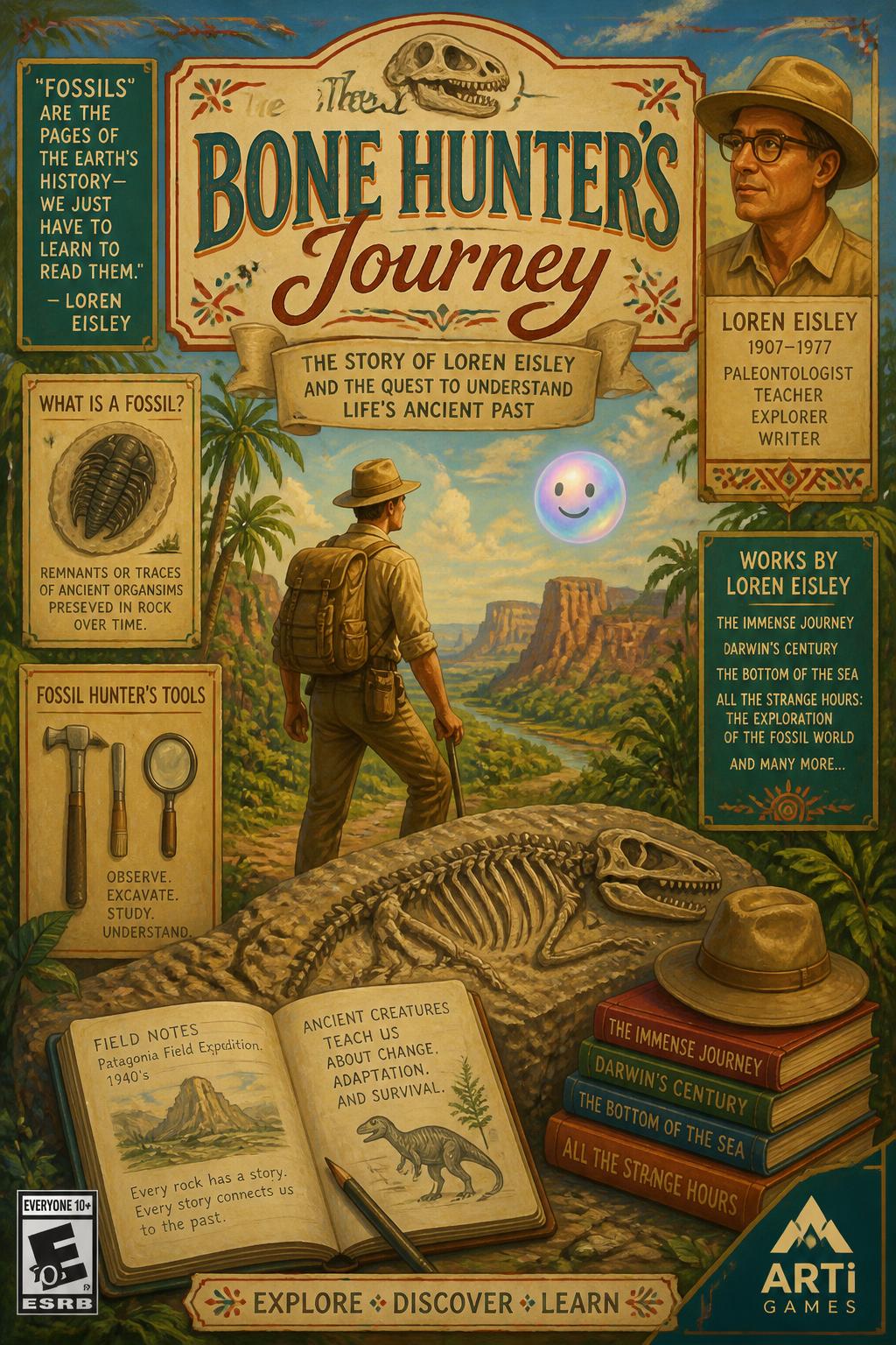 The bone hunter's journey