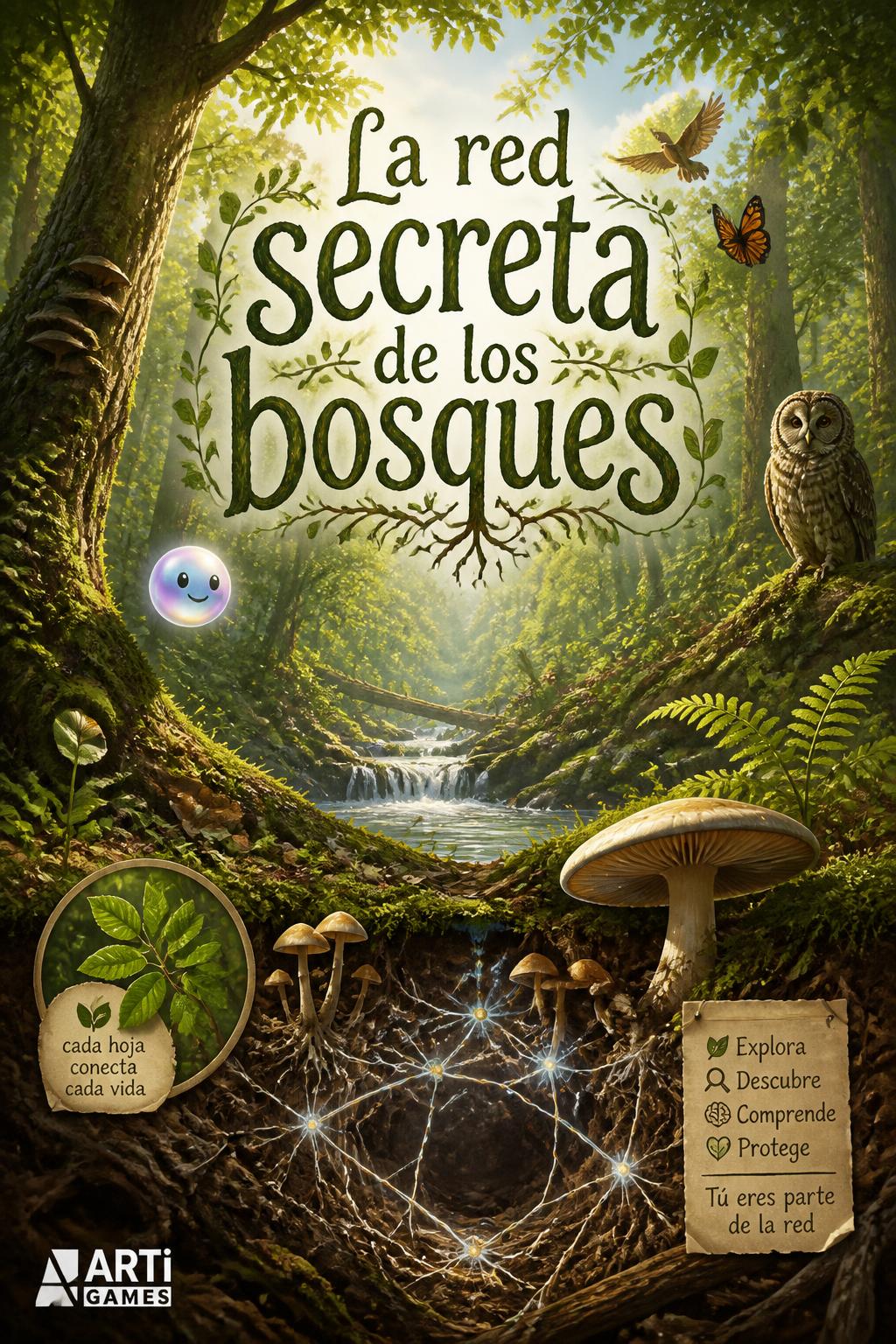 La red secreta de los bosques