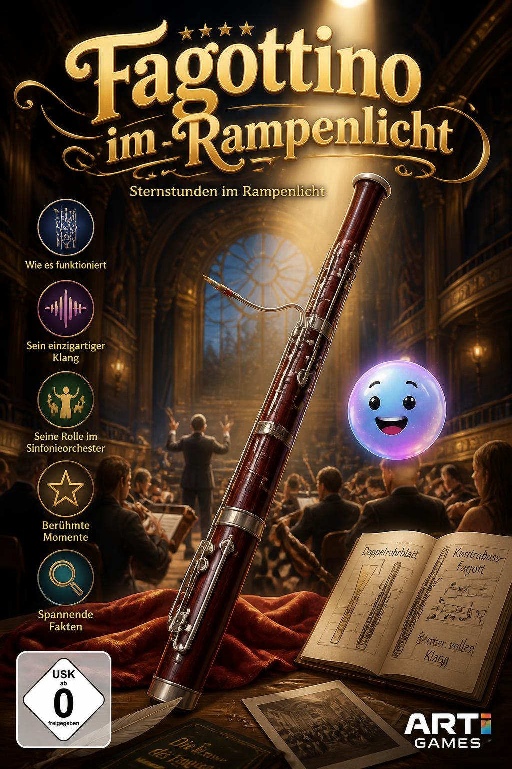 Fagottino im Rampenlicht
