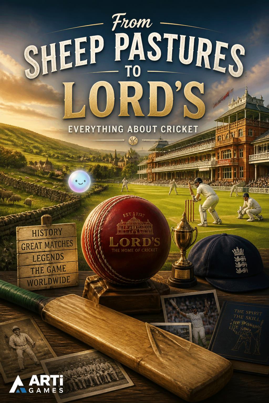 From sheep pastures to Lord's