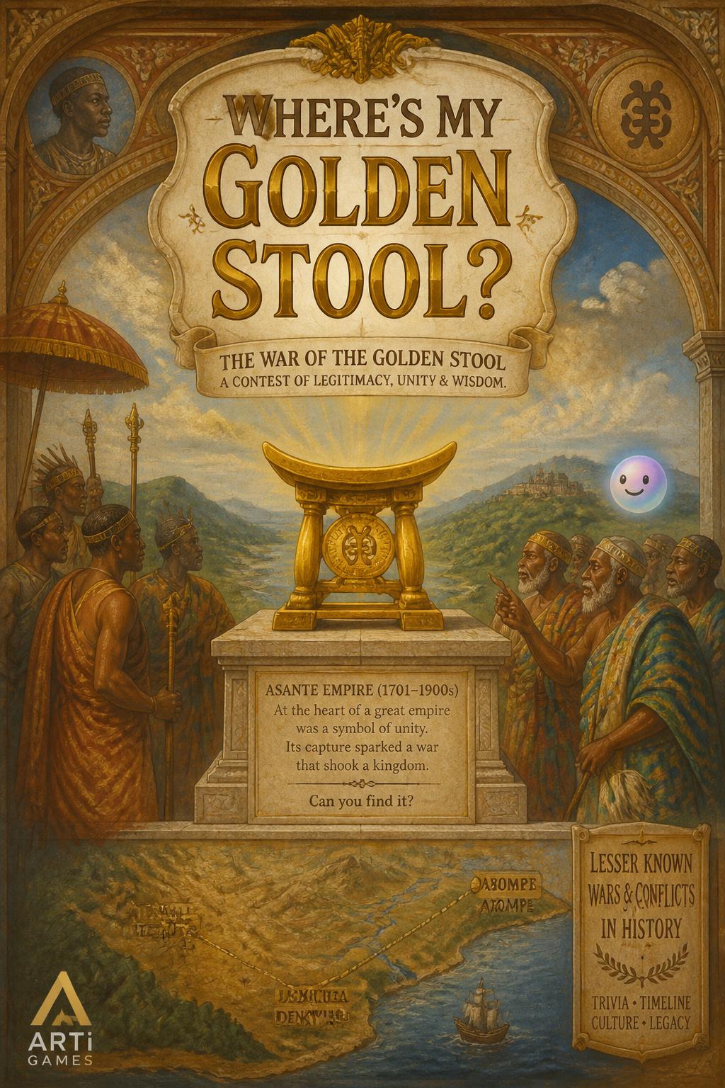 Where's My Golden Stool?