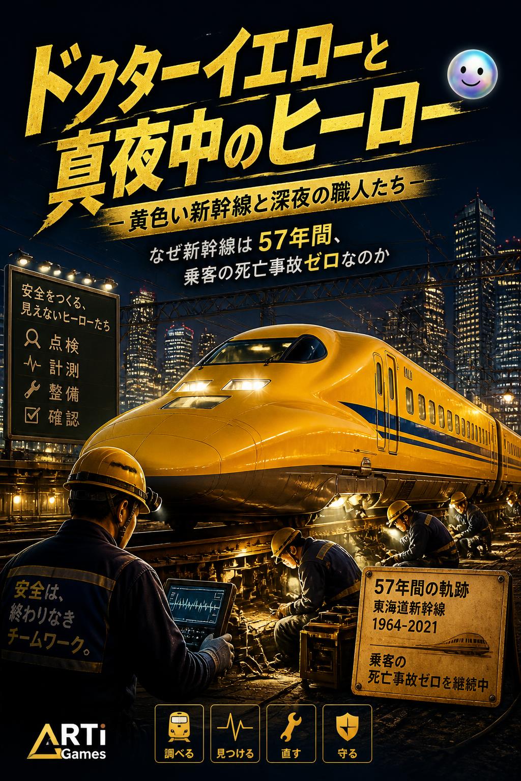 ドクターイエローと真夜中のヒーロー (Doctor Yellow and the Midnight Hero) -