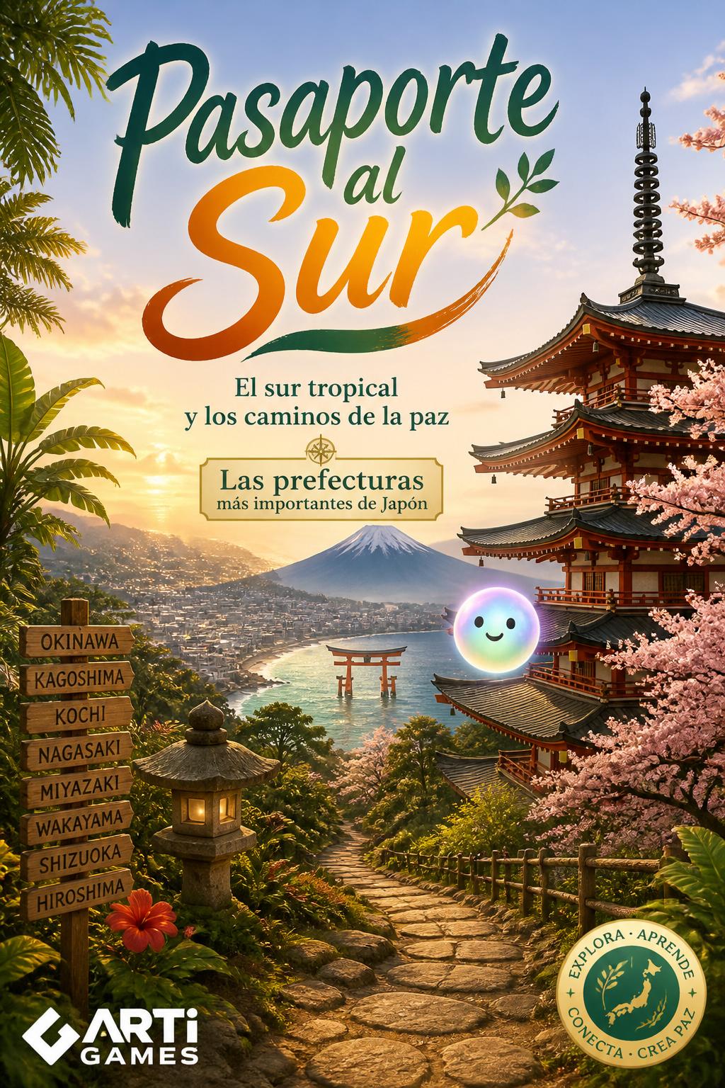 path/peace/south combo):* Pasaporte al Sur (3 words) / 