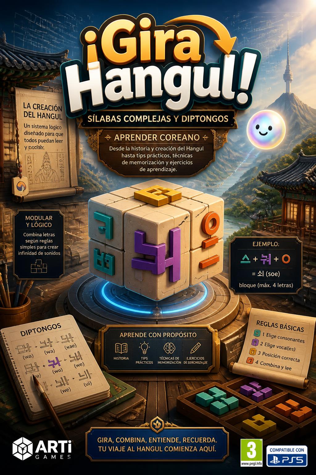 ¡Gira Hangul!