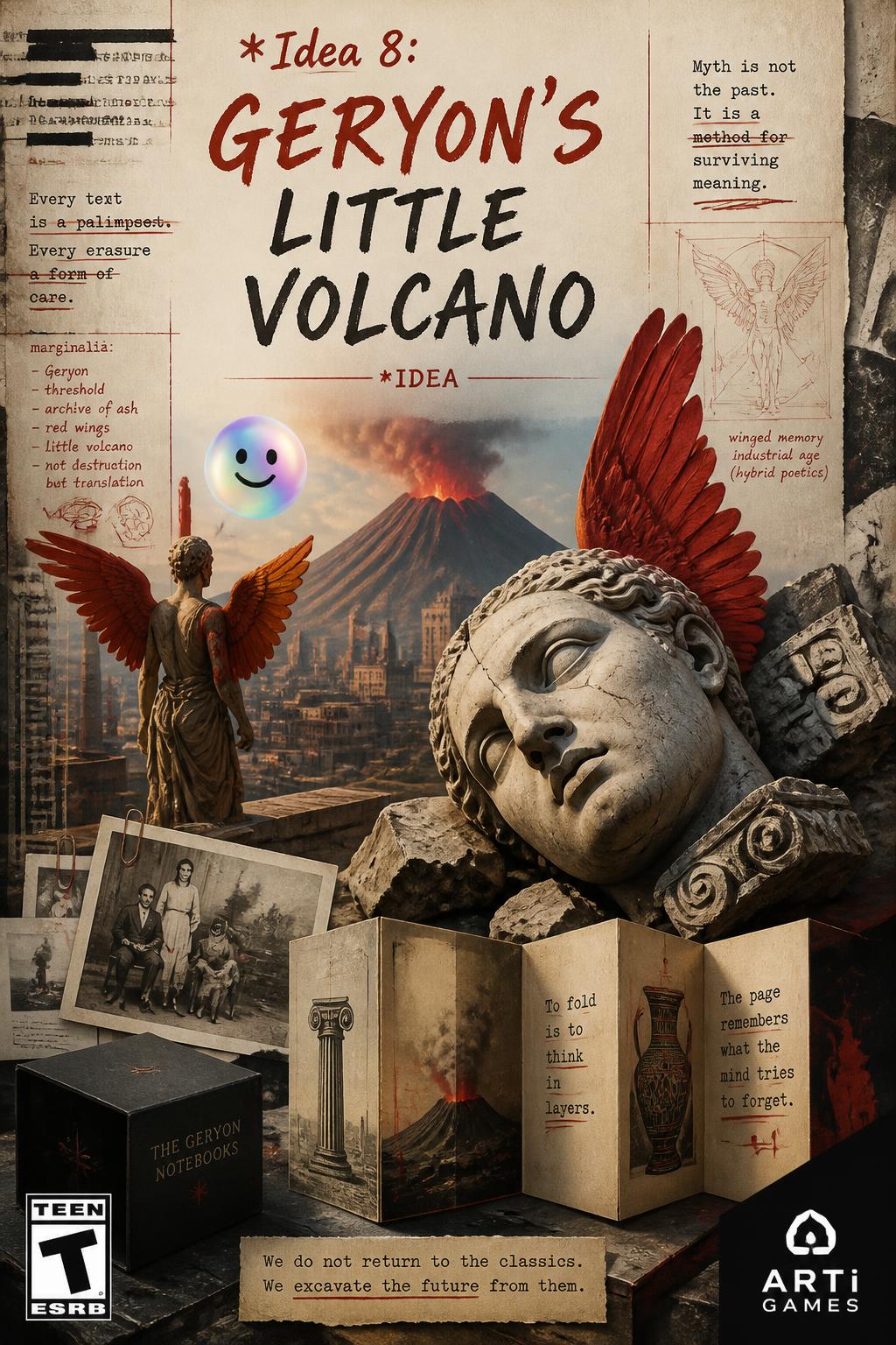 *Idea 8: Geryon’s Little Volcano*
    *   *Idea