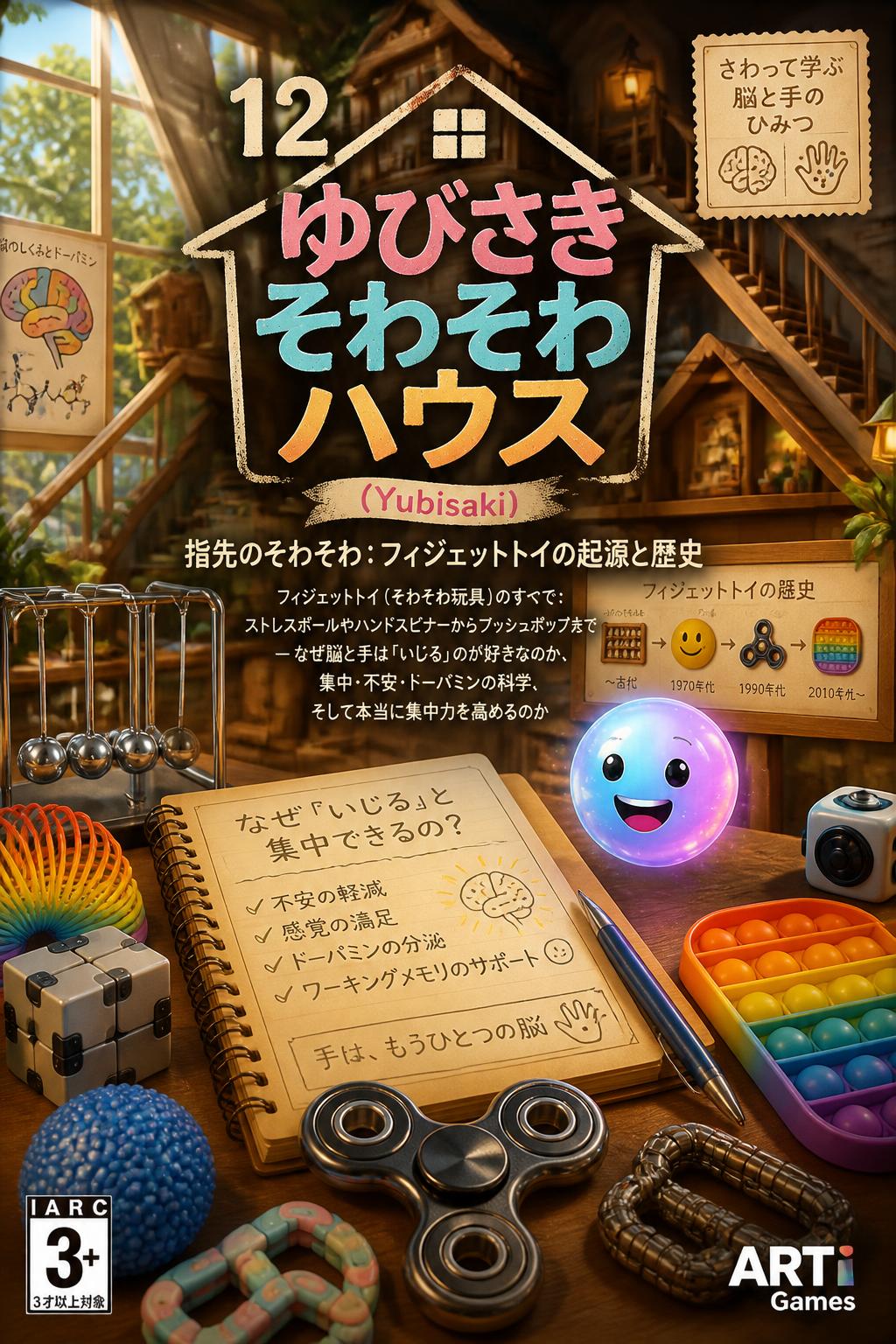 12. 「ゆびさき そわそわ ハウス」 (Yubisaki