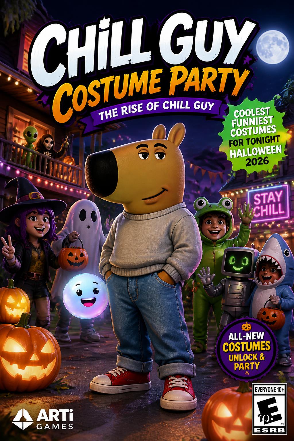 Chill Guy Costume Party