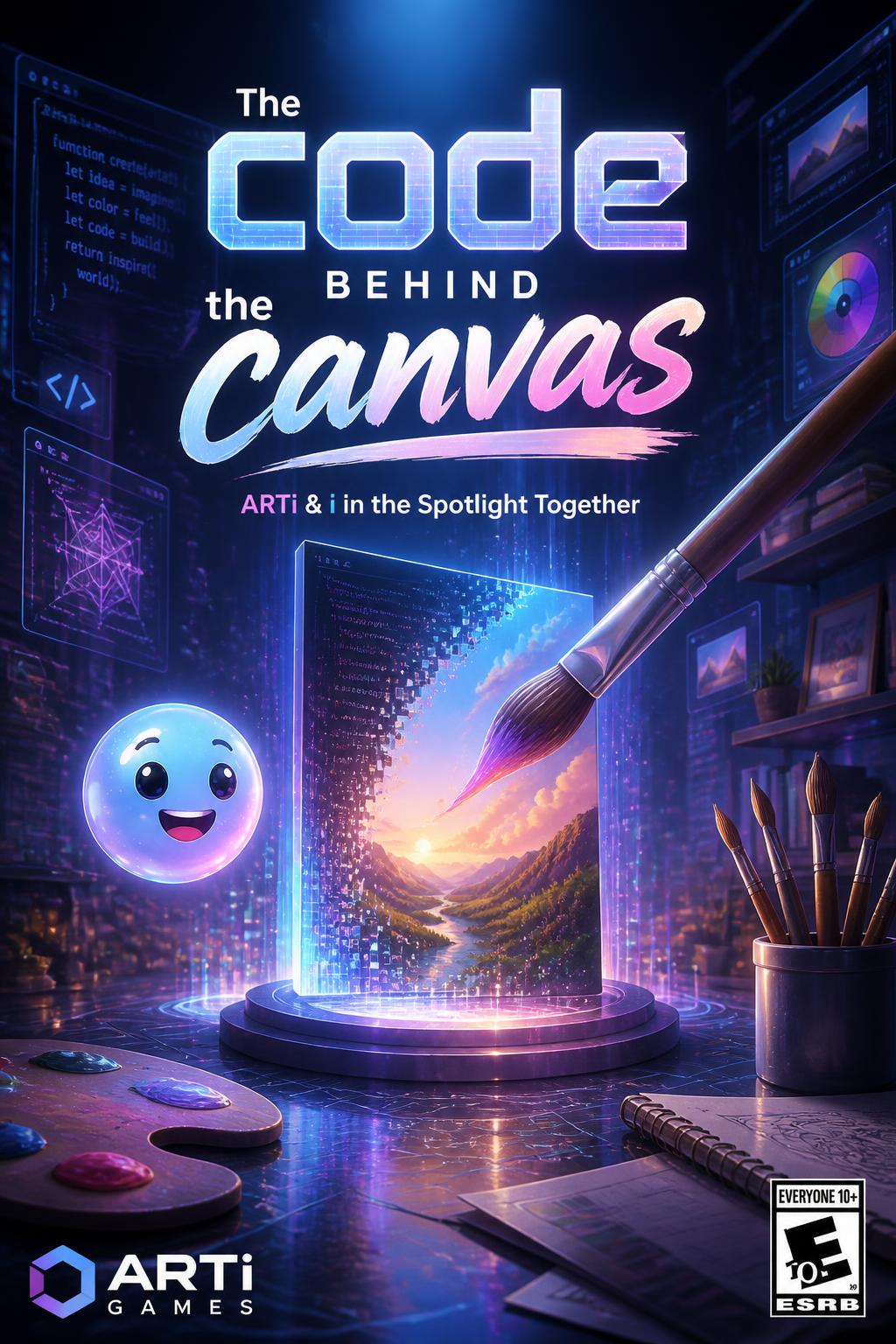 The code behind the canvas