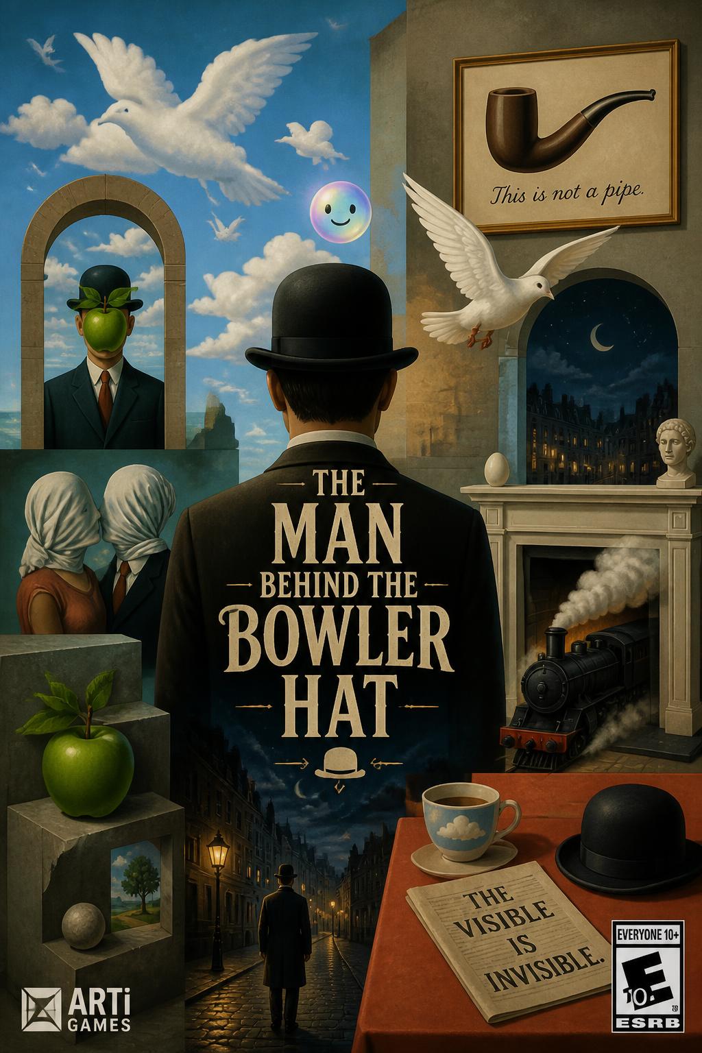 The man behind the bowler hat