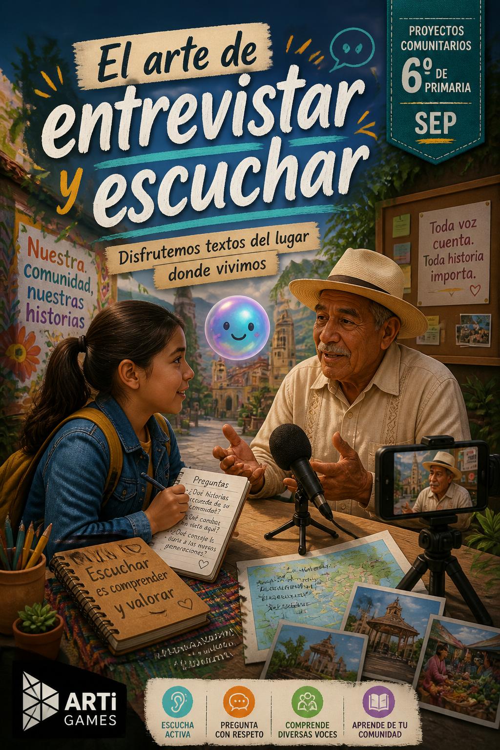 El arte de entrevistar y escuchar