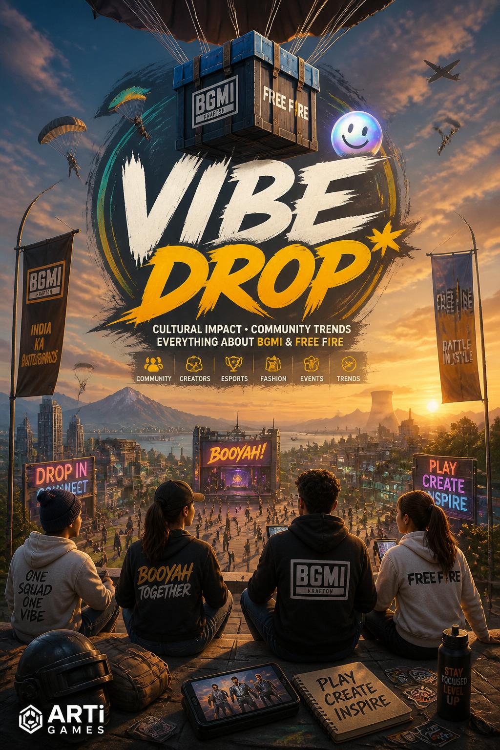 Vibe Drop* (Very catchy, Drop relates to airdrops in games