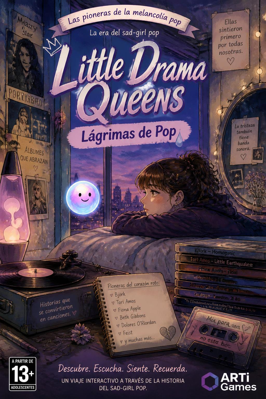Little Drama Queens)
    *   *Lágrimas de Pop* (3 words