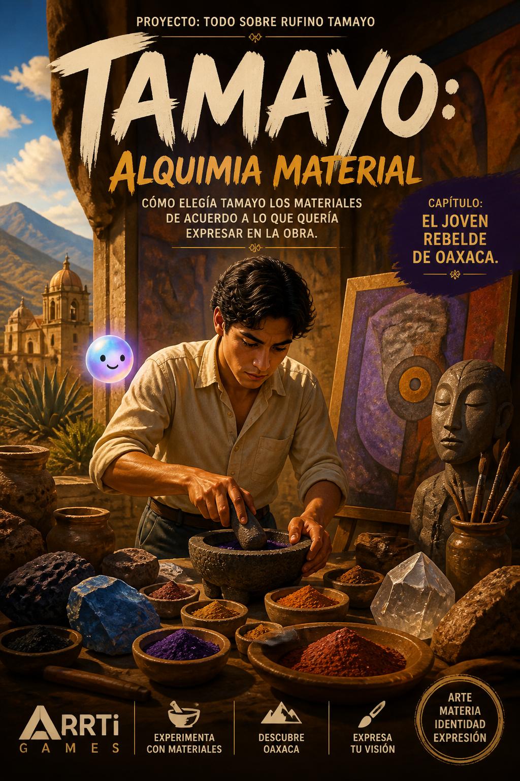 Cómo elegía Tamayo los materiales de acuerdo a lo que quería expresar en la obra