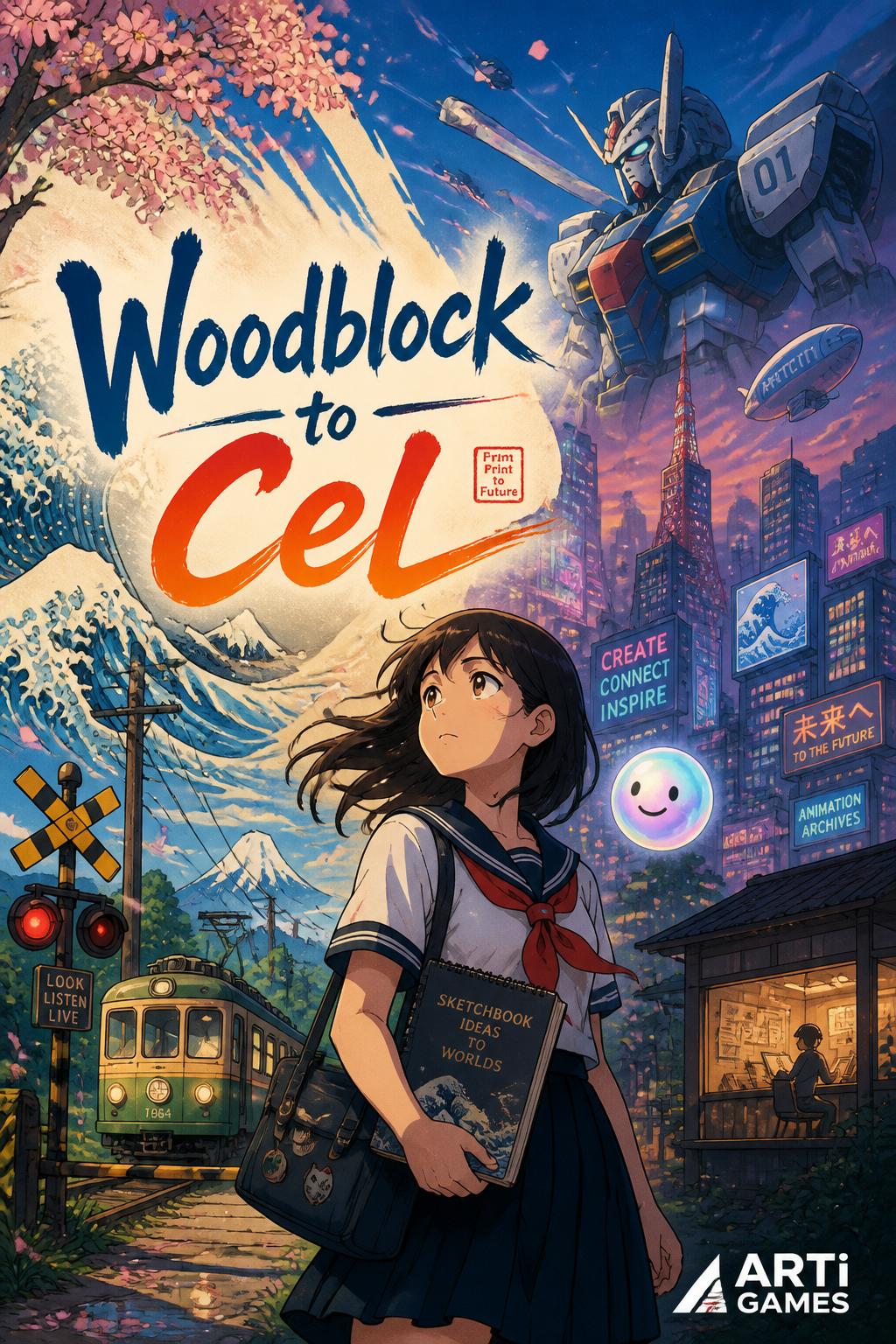 Woodblock to Cel