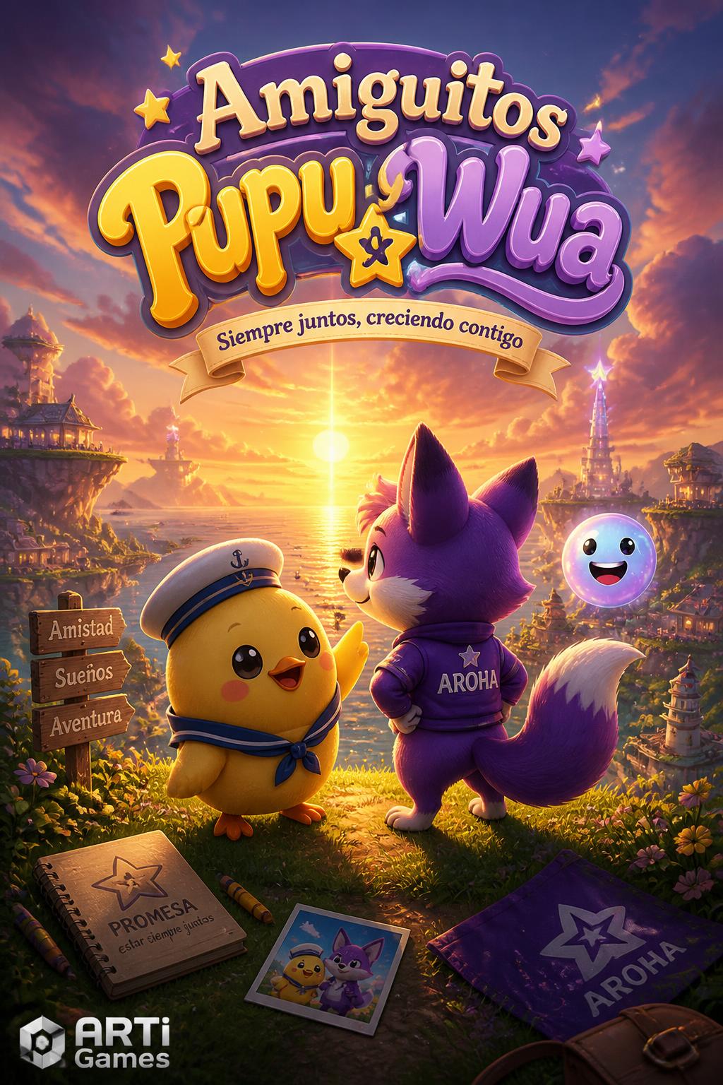 Amiguitos Pupu y Wua