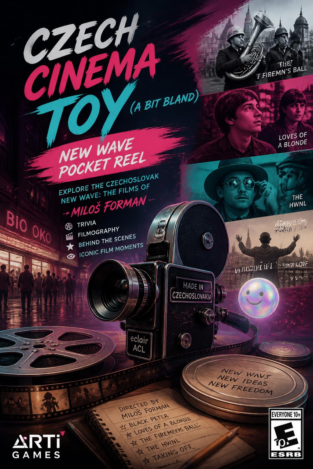 Czech Cinema Toy (A bit bland)
    *   New Wave Pocket Reel
