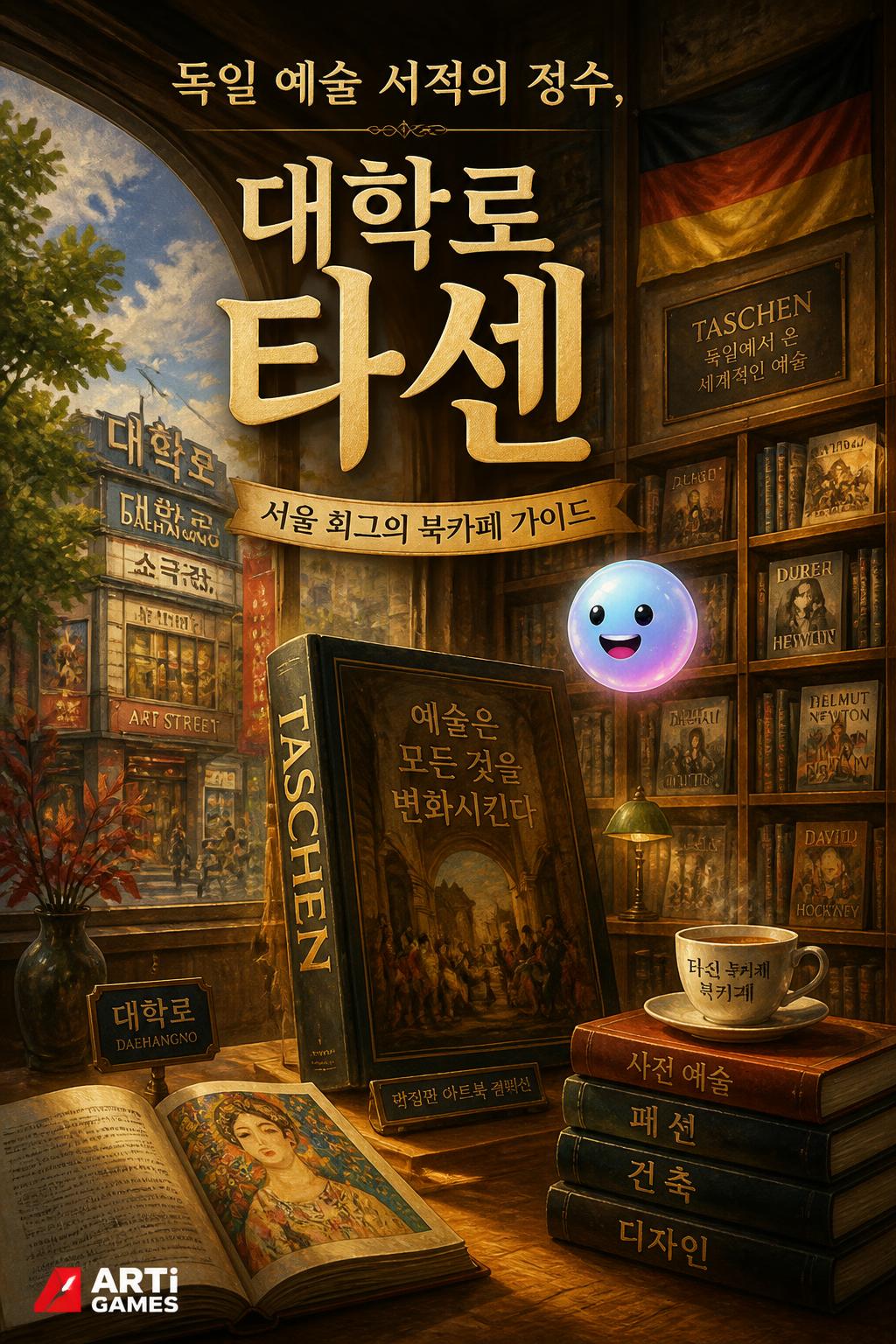 독일 예술 서적의 정수, 대학로 타셴