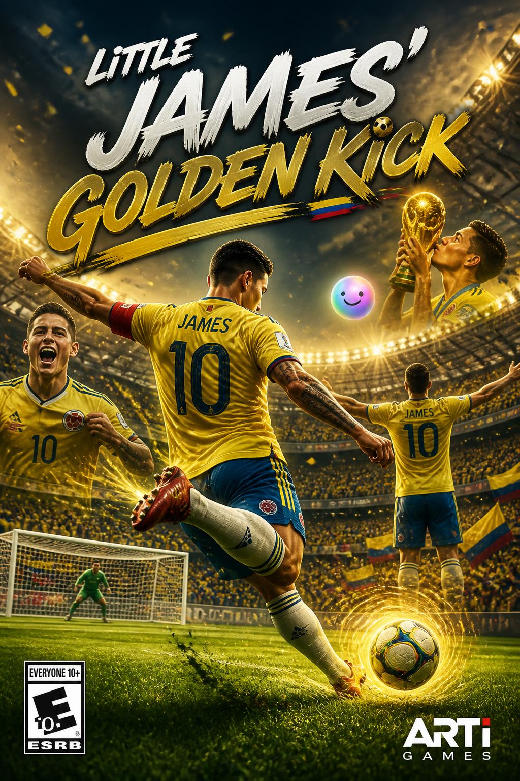 Little James' Golden Kick