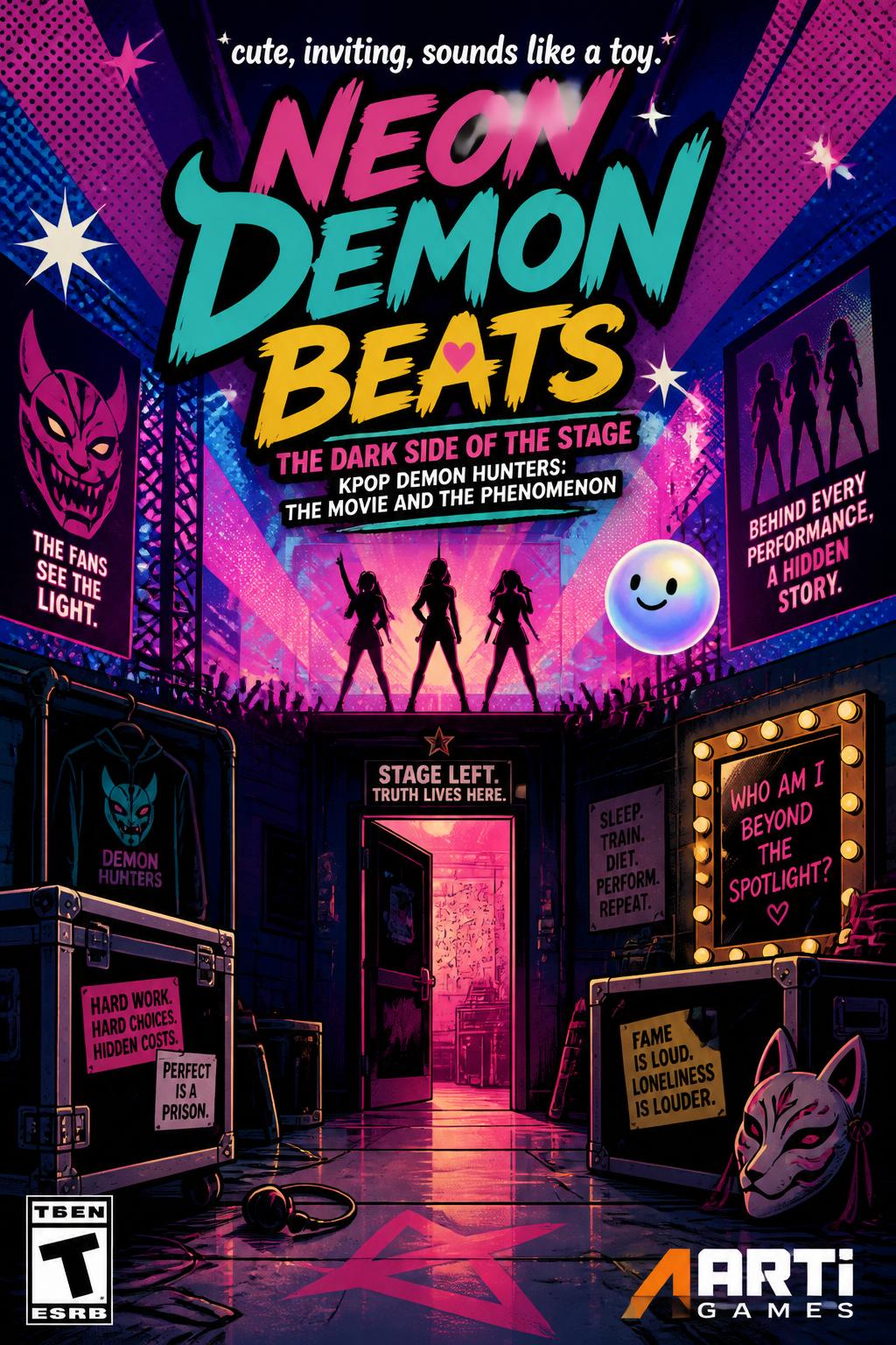 cute, inviting, sounds like a toy.
    *   Neon Demon Beats