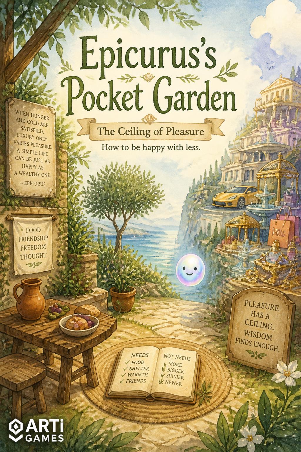 Epicurus's Pocket Garden