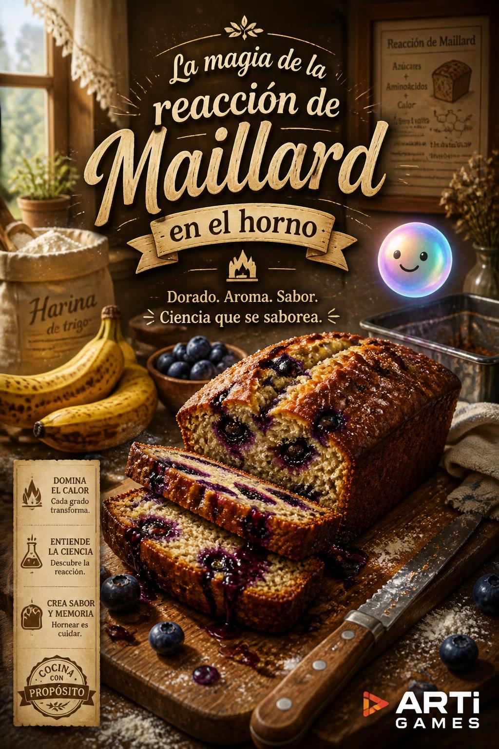La magia de la reacción de Maillard en el horno