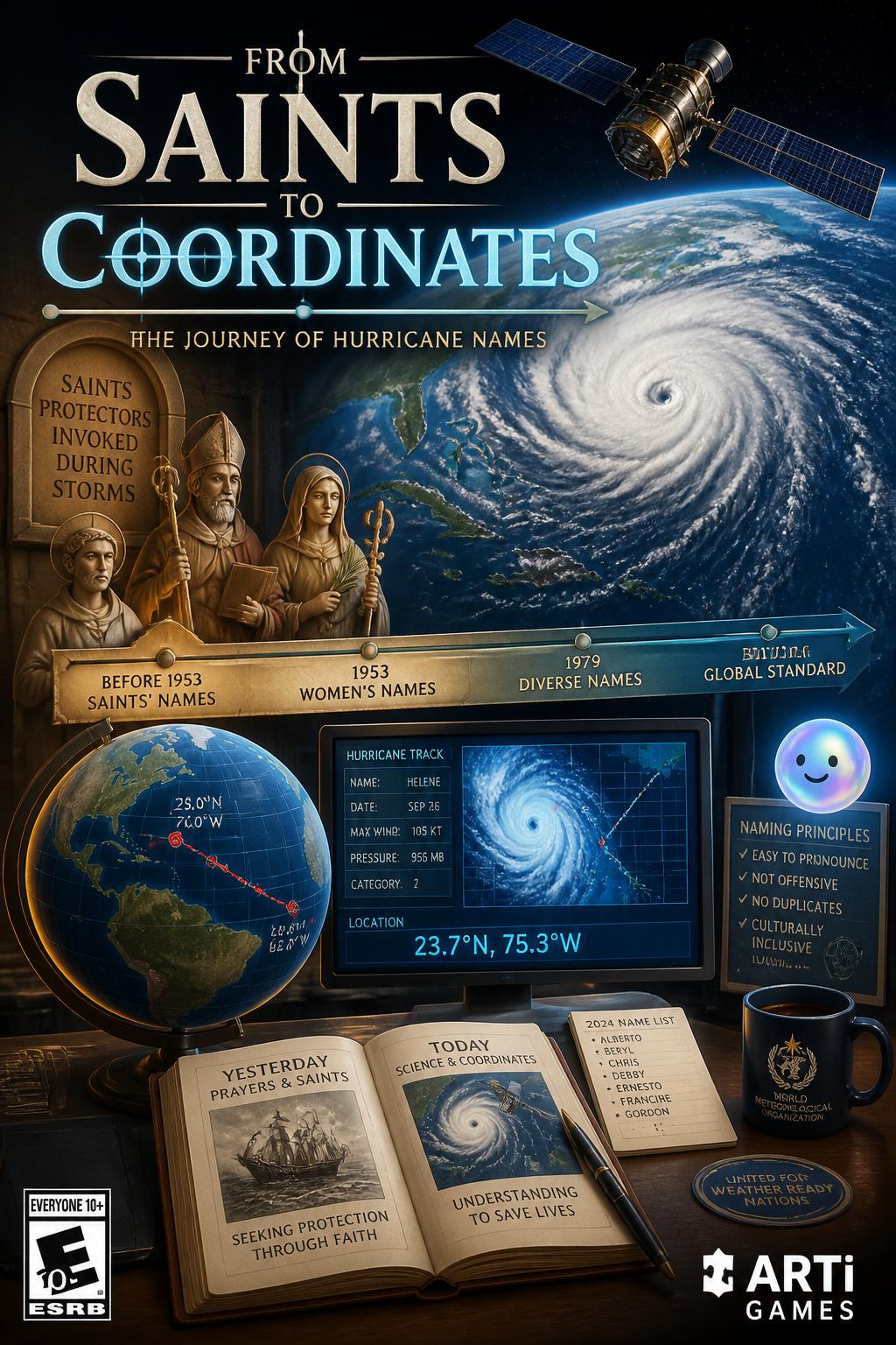 From saints to coordinates