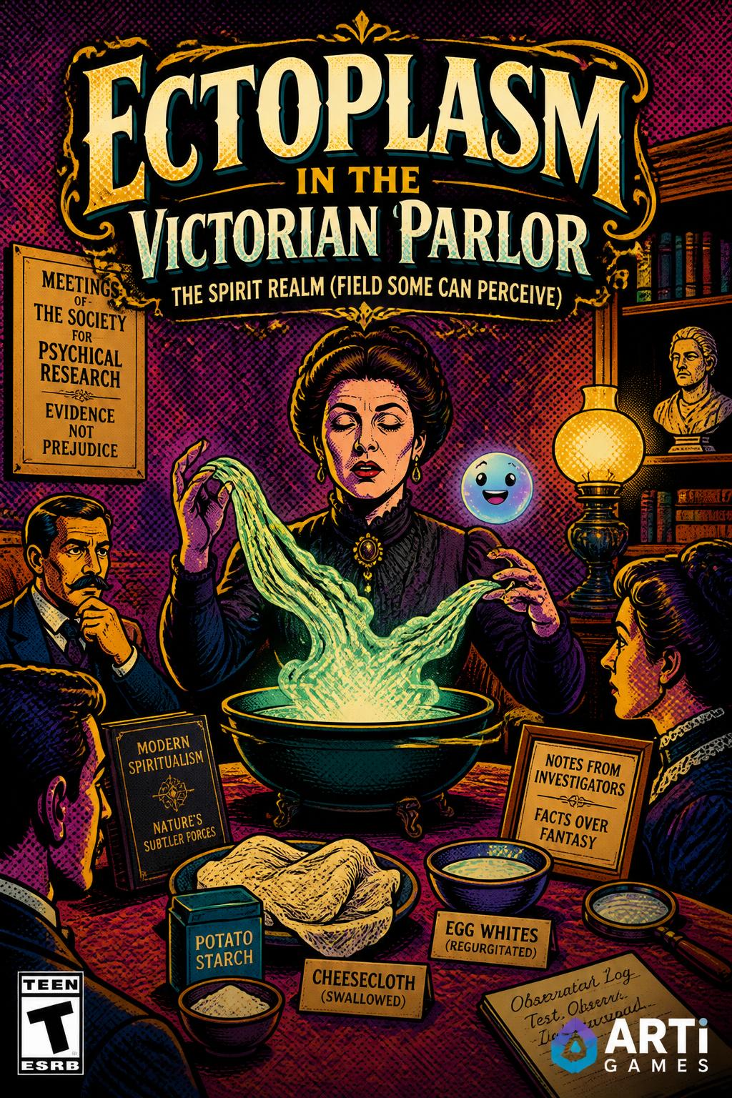 Ectoplasm in the Victorian parlor