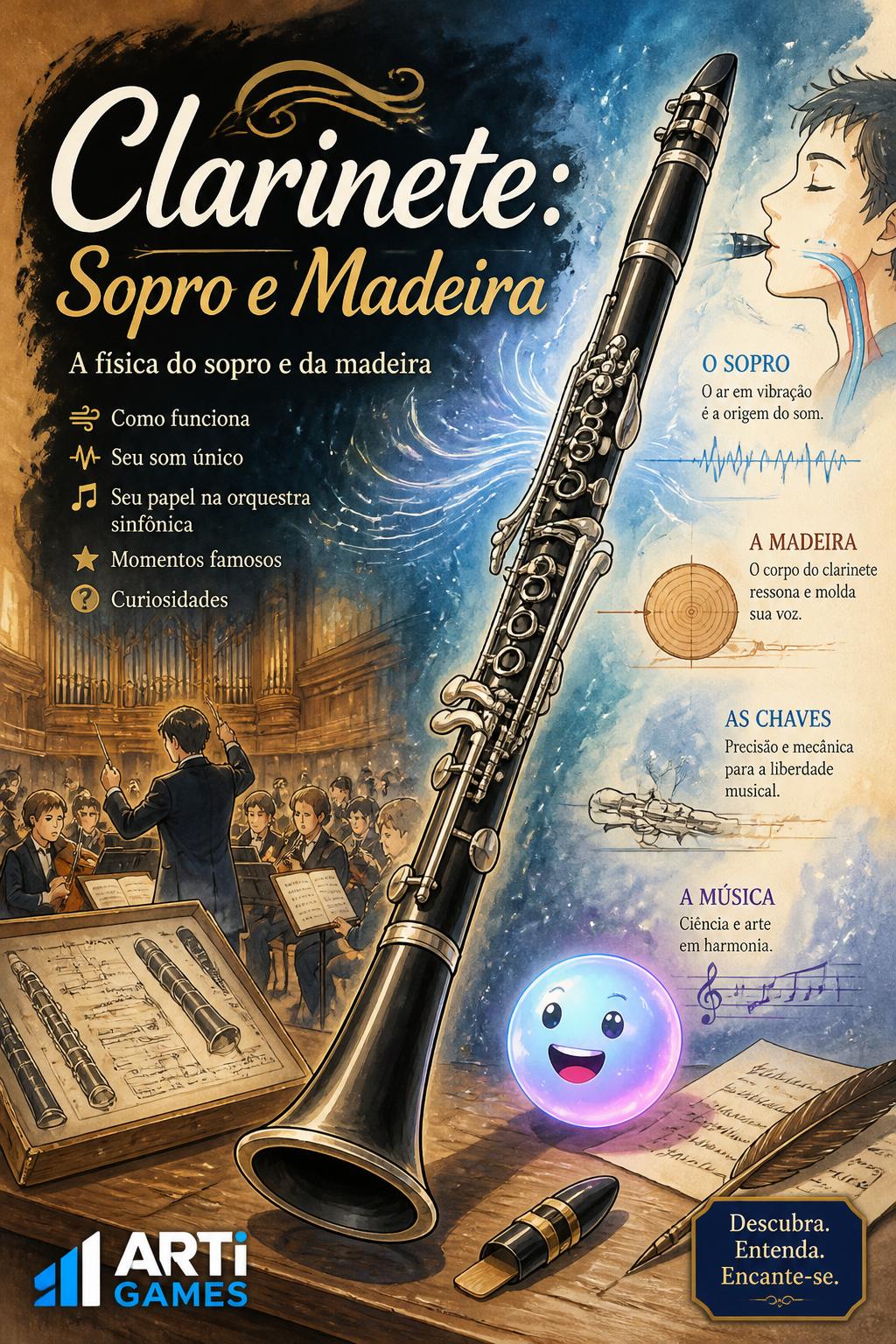 * *Clarinete: Sopro e Madeira* (3 words)
*