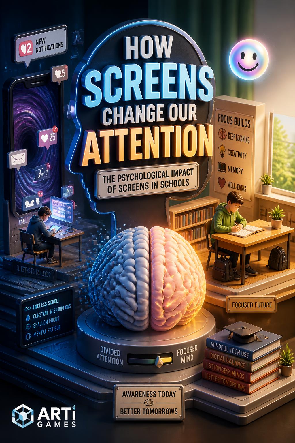 How screens change our attention