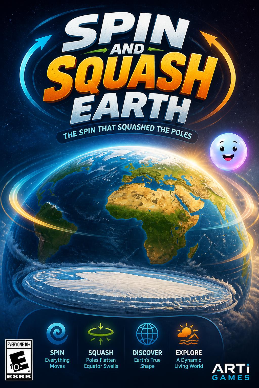 Spin and Squash Earth