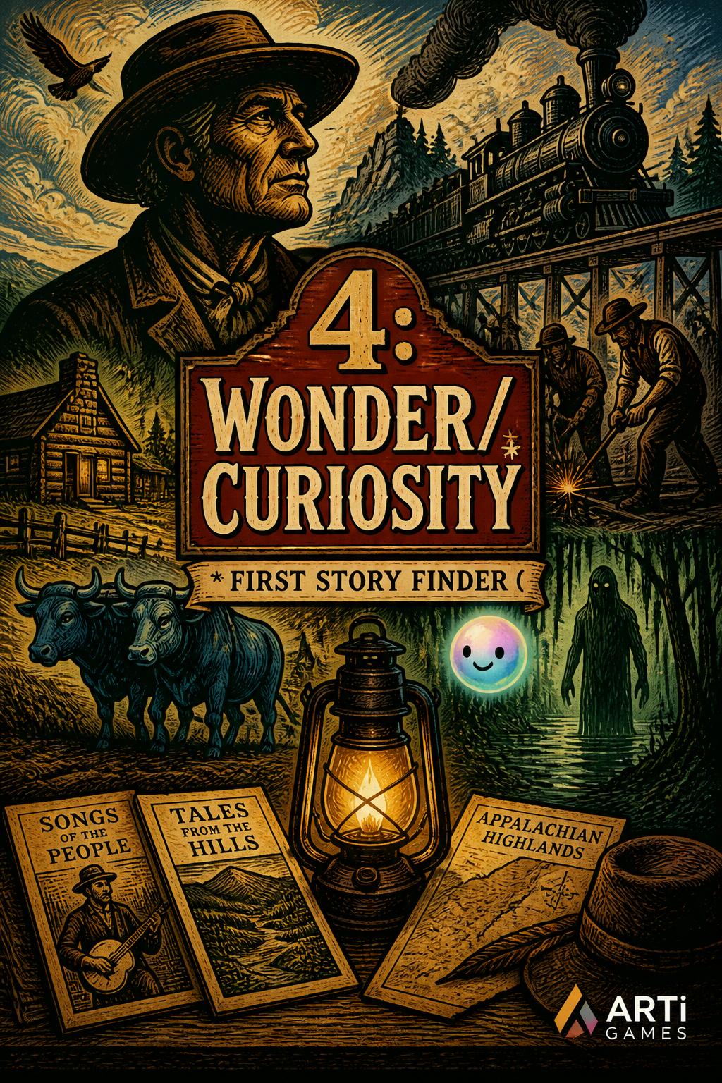 4: Wonder/Curiosity*
* First Story Finder (