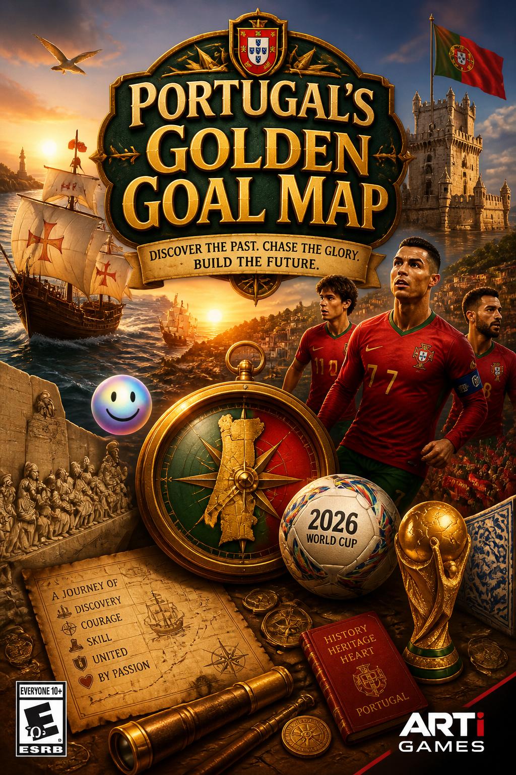 Portugal's Golden Goal Map