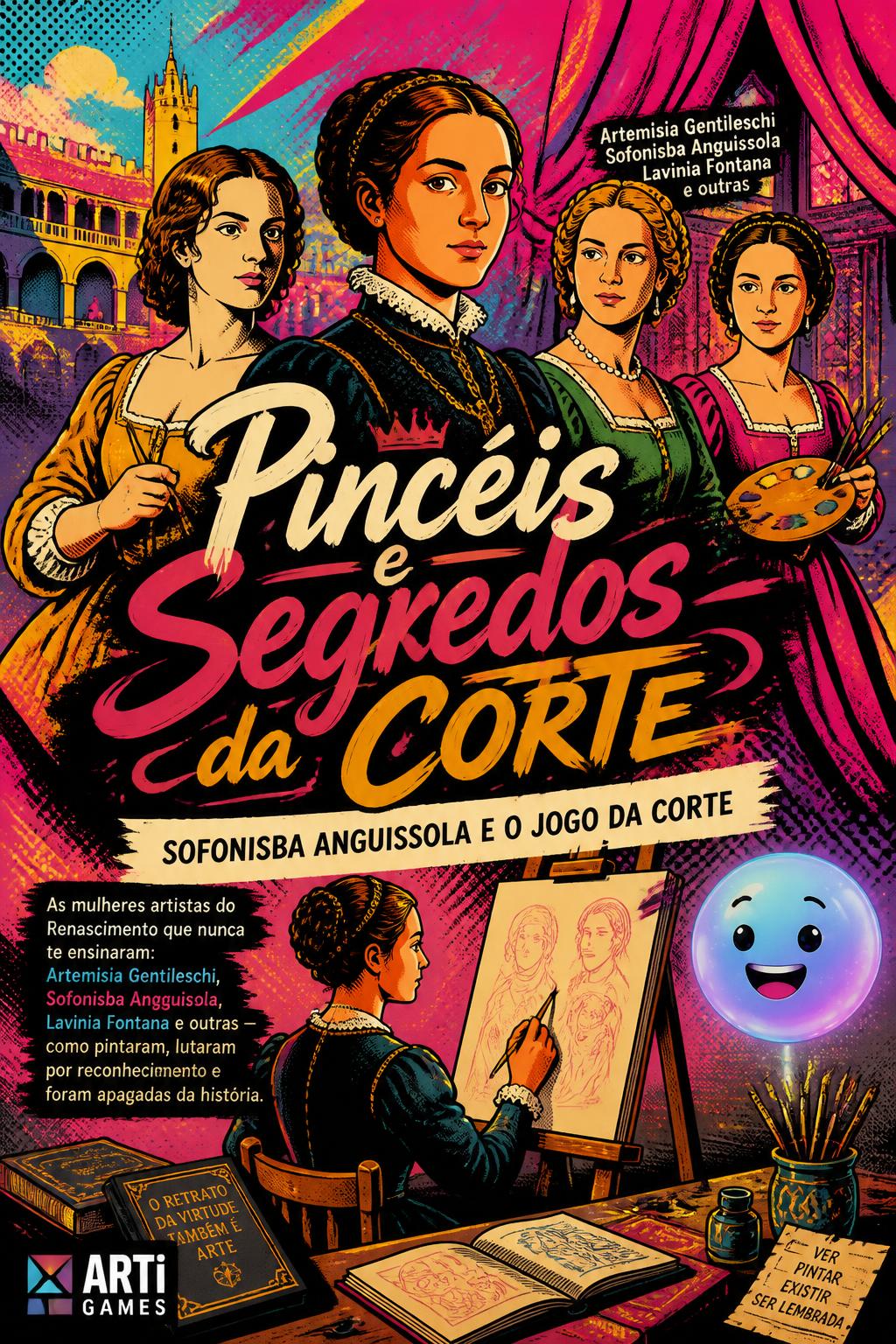Pincéis e Segredos da Corte