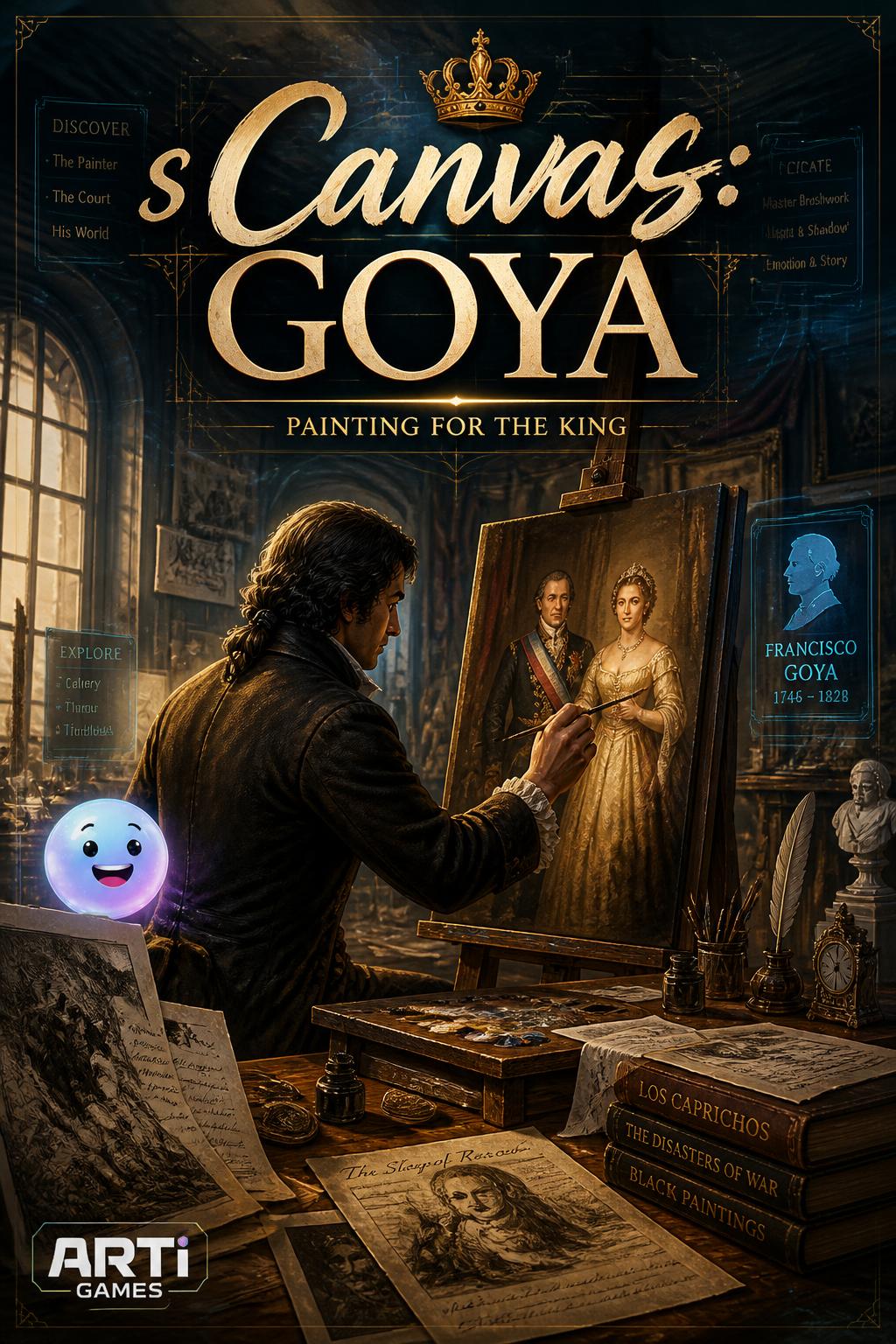 s Canvas* (3 words).
    *   *Idea 12: Goya
